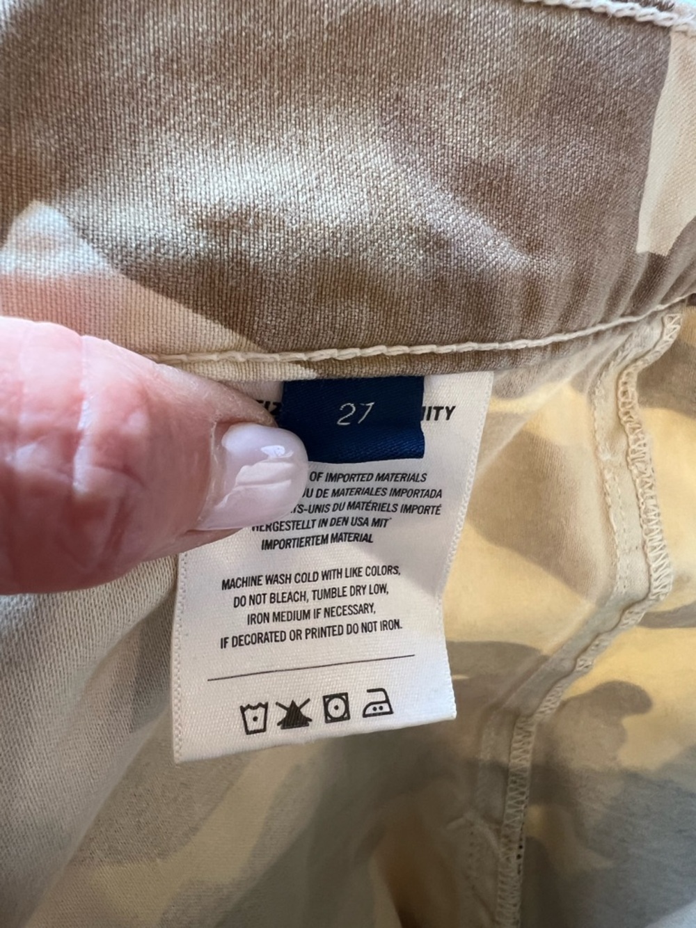 Citizens Of Humanity Marcelle Cargo Tan & Brown Camo Pants - Picture 5 of 5